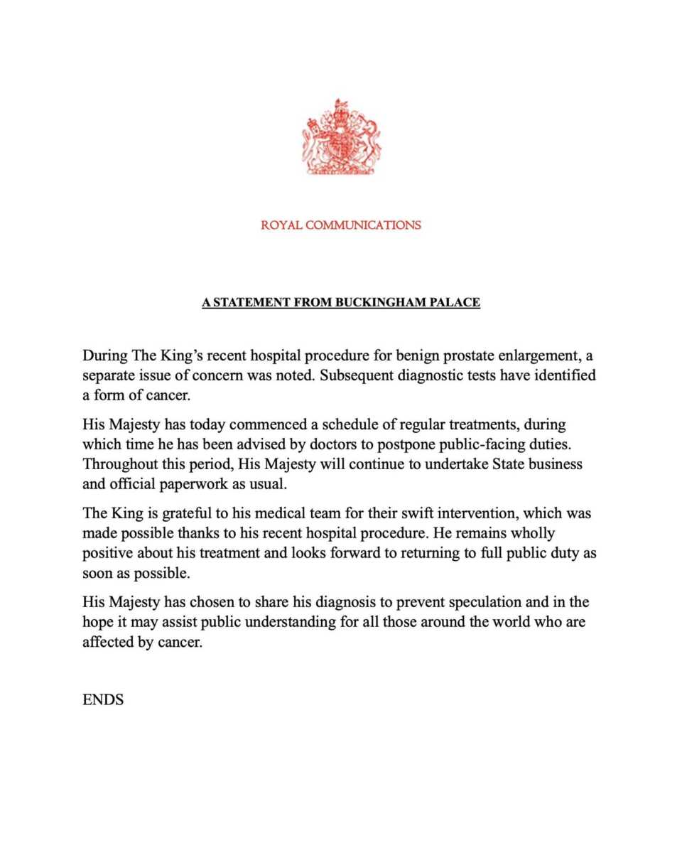 ALERT Buckingham Palace Issues Urgent Statement The Red Alert News