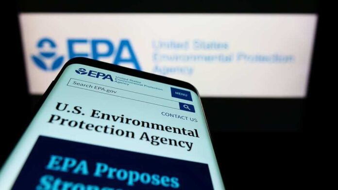 shutterstock_2137672395.jpg featured image US Environmental Protection Agency website on smartphone screen.