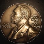 VIDEO: Nobel Winner Dedicates Prize To Trump Bronze medal featuring a profile of Alfred Nobel