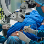 MIRACLE Eye Implants Restore Sight to BLIND Americans Surgeons performing eye surgery with a microscope