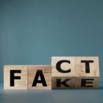 PROOF: 2 Million Illegals FLEE — Trump Strategy Works Wooden blocks displaying FACT and FAKE juxtaposed.