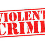 Red stamp with the words VIOLENT CRIME