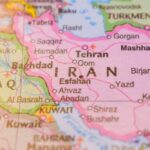 Iran Chokes Flow — $100/Barrel Looms? Map highlighting Iran and surrounding countries in the Middle East