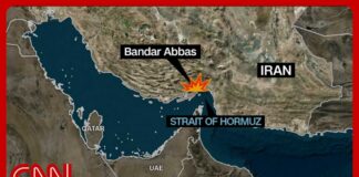 US strikes southern Iran claiming self defense