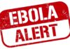 Ebola Strain Jumps Borders — Global Alarm! Ebola alert sign in bold red letters
