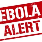 Ebola Strain Jumps Borders — Global Alarm! Ebola alert sign in bold red letters