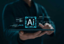 AI PLANNED Mass Shooting — Bombshell Lawsuit Person holding tablet with AI hologram display