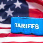 Trump WEAPONIZES Tariffs — AGAIN! Shipping container reading tariffs on the American flag