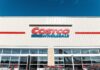 Costco Product RECALLED – Serious Burn Danger! Exterior view of a Costco Wholesale store with shopping carts in front