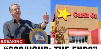 Governor PANICS As California LOSES Carl's Jr. After 80 Years!