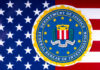 Hostages Freed — FBI Kills Suspect FBI seal overlaid on an American flag background