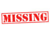 Coast Guard Stops Search — Case Heats Up Red missing stamp on white background