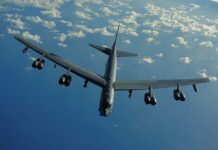 VIDEO: Deadly B-52 Crash, No Answers B-52 bomber flying against a blue sky