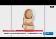 Target Recall Panic: Deadly Pearls? Target recalls children's sandals over choking hazard