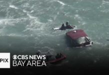 VIDEO: Rescue Turns Grim After Boat Capsized Boat sinks in San Francisco Bay near Alcatraz