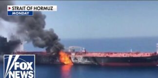 Ships HIT in Strait of Hormuz as US preps blockade on Iranian ports