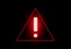 VIDEO: Federal Plaza Firestorm Stuns Onlookers Red warning triangle with exclamation mark on black background