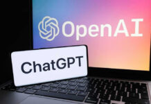 Shocking 50% AI Grab Looms? OpenAI ChatGPT logos on laptop and smartphone screens.