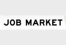 Jobs Mirage: Vanishing Workers, Weak Gains Text banner displaying 'JOB MARKET' on a light background