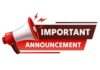 Deadly Risk: Walmart Product Recalled A megaphone with the text 'IMPORTANT ANNOUNCEMENT'