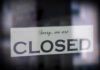 Pet Store Collapse: 75 Closed A sign hanging in a window that reads 'Sorry, we are CLOSED'
