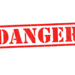 Brake Failure Nightmare Hits 21,000 Red danger stamp on white background