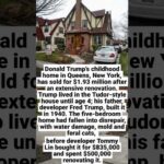 Trump Childhood Home Sparks Bidding Drama Donald Trump’s Childhood Home in New York Sells for $1.93 Million #shorts #breakingnews #trump #us