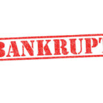 VIDEO: Bankruptcy Wave Hits THESE Americans Red stamped word bankrupt on white background