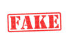 Forensic Star Exposed — Years Of Faked Results Red stamp with the word FAKE prominently displayed