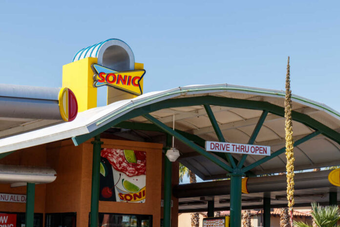 Las,Vegas,-,Circa,June,2019:,Sonic,Drive-in,Fast,Food