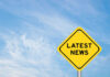 90-Year Mystery Dodges Another Bullet Yellow sign with text Latest News on sky background
